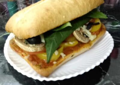 Cafe La Promesa - Vegetarian Chapata